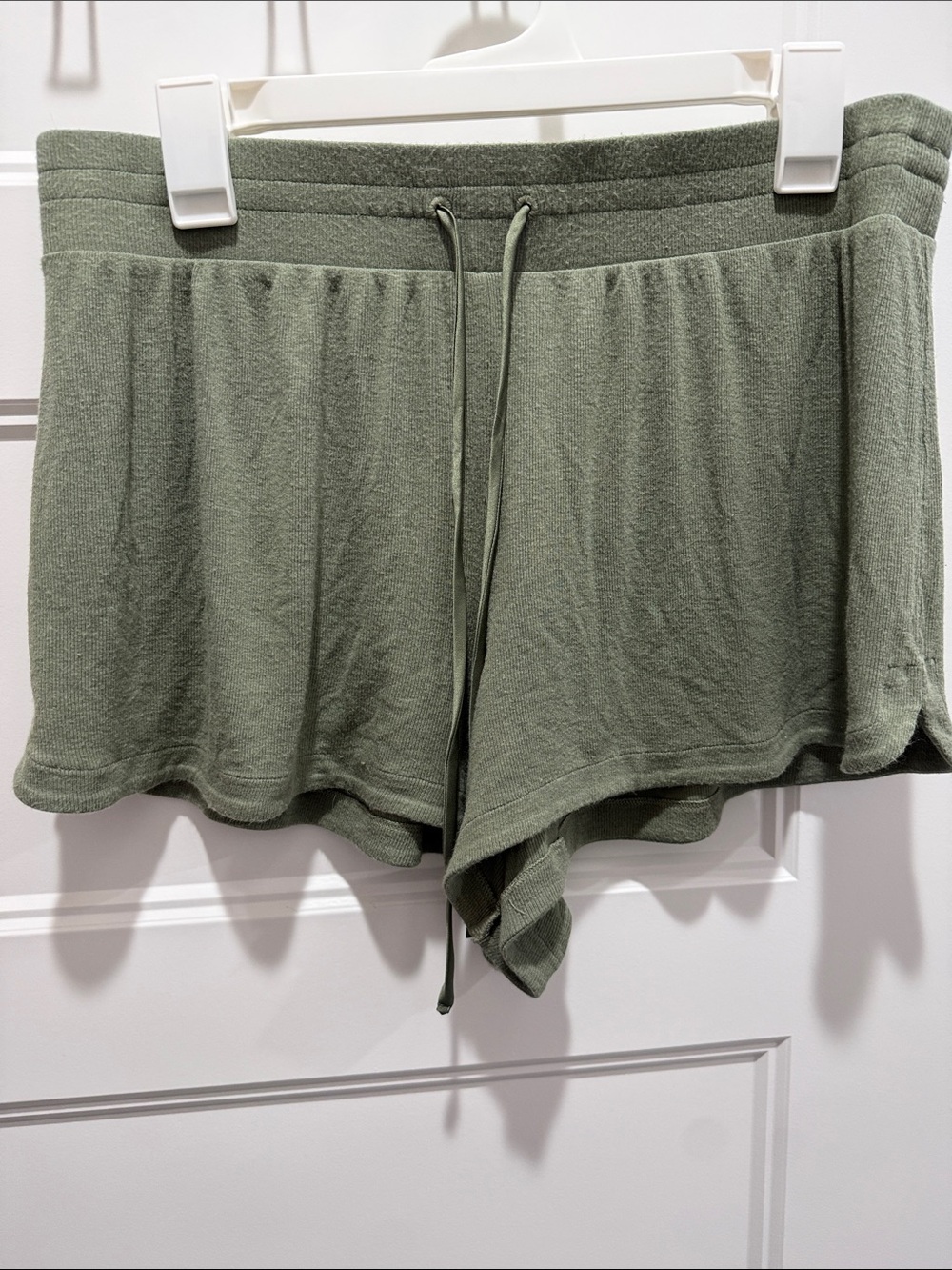 Victoria's Secret Olive Knit Lounge Shorts